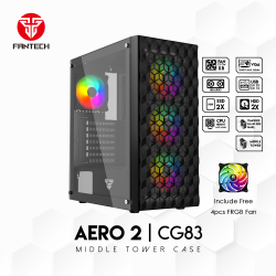 Kuciste Gaming Fantech CG83 Aero 2 crno.
