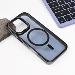 Futrola Magsafe Trendy za iPhone 16 Pro crna.