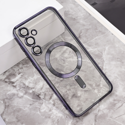 Futrola Magsafe Lux za Samsung A556 Galaxy A55 5G crna.