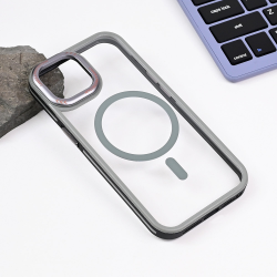 Futrola Magsafe Trendy za iPhone 15 6.1 siva.