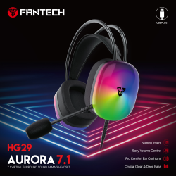 Slusalice Gaming Fantech HG29 Aurora 7.1 crne.