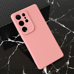 Futrola Teracell Giulietta za Samsung S938 Galaxy S25 Ultra mat tamno roze.
