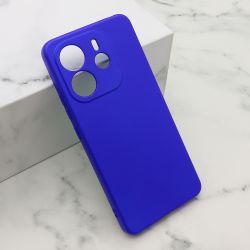 Futrola Soft Silicone za Xiaomi Redmi Note 14 4G plava (MS).