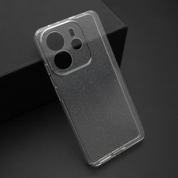 Futrola SPARKLING za Xiaomi Redmi Note 14 4G providna (MS).