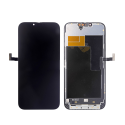 LCD Displej / ekran za iPhone 13 Pro Max + touchscreen Black APLONG Hard OLED.