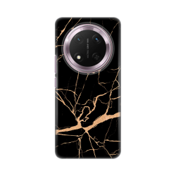 Silikonska futrola print za Huawei Honor Magic 7 lite All Black.