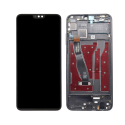 LCD Displej / ekran za Huawei Honor 8X+touch screen crni+frame.