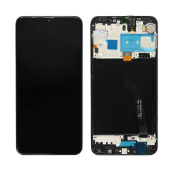 LCD Displej / ekran za Samsung A105/Galaxy A10 (GH82-20227A) + touchscreen + frame Black FULL ORG-SP.