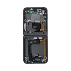 LCD Displej / ekran za Samsung F721/Galaxy Z Flip 4 + touchscreen + frame Graphite Gray Service Pack ORG/GH82-29440A.