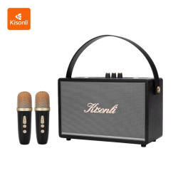 Bluetooth zvucnik Kisonli G107 crno sivi.