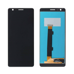 LCD Displej / ekran za Nokia 3.1+touchscreen crni.