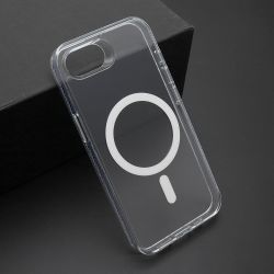 Futrola COLOR FRAME MagSafe za iPhone 16e providna (MS).