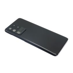 Poklopac baterije za Samsung G988F Galaxy S20 Ultra + staklo kamere black (NO LOGO) (MS).