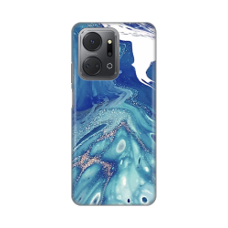 Silikonska futrola print za Huawei Honor X7a Blue Marble.