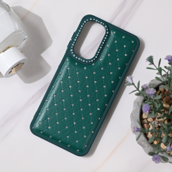 Futrola Bling za Samsung A266 Galaxy A26 5G zelena.