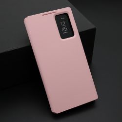 Futrola BI FOLD Smart Window za Samsung S928 Galaxy S24 Ultra 5G roze (MS).