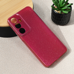 Futrola Sparkle Dust za Samsung S936 Galaxy S25 Plus bordo.
