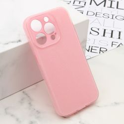 Futrola GLOW SHINING za iPhone 15 Pro (6.1) svetlo roze (MS).