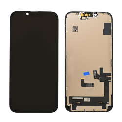 LCD Displej / ekran za iPhone 14 + touchscreen Black Soft OLED (JK).