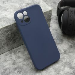 Futrola VELVET TOUCH za iPhone 13 (6.1) tamno plava (MS).
