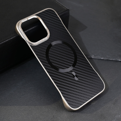 Futrola Magsafe Carbon za iPhone 16 Pro Max 6.9 crna.