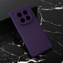 Futrola Teracell Giulietta za Xiaomi Redmi Note 14 Pro 4G mat tamno ljubicasta.