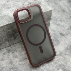 Futrola DARK DROP MagSafe za iPhone 16e bordo (MS).