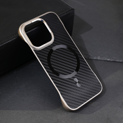 Futrola Magsafe Carbon za iPhone 16 Pro crna.