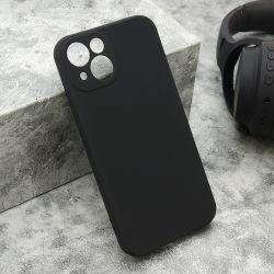 Futrola VELVET TOUCH za iPhone 13 (6.1) crna (MS).