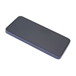 LCD Displej / ekran za Samsung A556 Galaxy A55 5G + touchscreen + frame blue OLED ORG (MS).