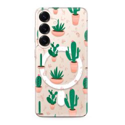 Futrola silikonska print MagSafe za Samsung S931 Galaxy S25 5G cactus (MS).