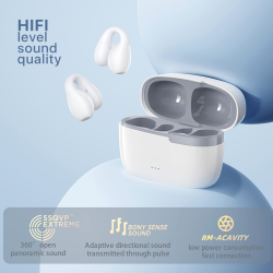 Bluetooth slusalice REMAX Enchanter Series CozyBuds W11 bele.