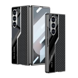 Futrola LEATHER STYLE za Samsung Galaxy Z Fold 6 5G karbon crna (GKK case) (MS).