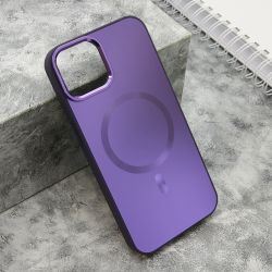 Futrola COLOR METAL MagSafe za iPhone 13 (6.1) ljubicasta (MS).