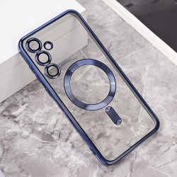 Futrola Magsafe Lux za Samsung A556 Galaxy A55 5G plava.
