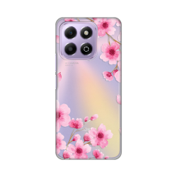 Silikonska futrola print Skin za Huawei Honor X6b Rose Flowers.
