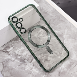 Futrola Magsafe Lux za Samsung A556 Galaxy A55 5G zelena.