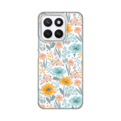 Silikonska futrola print Skin za Huawei Honor X8c Lovely Flowers.
