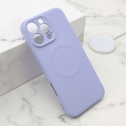 Futrola VELVET TOUCH MagSafe za iPhone 16 Pro Max (6.9) ljubicasta (MS).