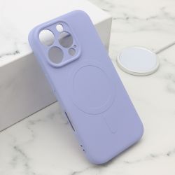 Futrola VELVET TOUCH MagSafe za iPhone 16 Pro (6.3) ljubicasta (MS).