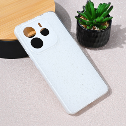 Futrola Sparkle Dust za Xiaomi Redmi Note 14 5G bela.