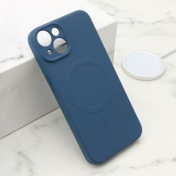 Futrola VELVET TOUCH MagSafe za iPhone 14 (6.1) plava (MS).