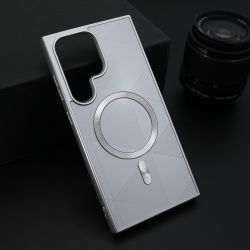 Futrola ZEN SHIELD MagSafe za Samsung S928 Galaxy S24 Ultra 5G srebrna (MS).