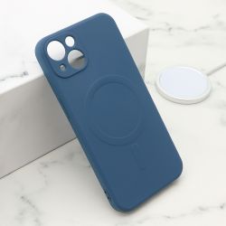 Futrola VELVET TOUCH MagSafe za iPhone 13 (6.1) plava (MS).