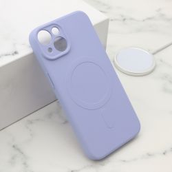 Futrola VELVET TOUCH MagSafe za iPhone 15 ljubicasta (MS).