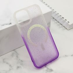 Futrola Starlight MagSafe za iPhone 15 ljubicasta (MS).
