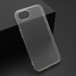 Futrola ultra tanki PROTECT silikon za iPhone 16e providna (bela) (MS).