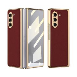 Futrola GOLD LINE za Samsung F946 Galaxy Z Fold 5 5G crvena (GKK case) (MS).