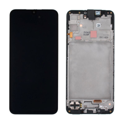 LCD Displej / ekran za Samsung A166 Galaxy A16 5G + touchscreen + frame Black Service Pack ORG/GH82-36253A.