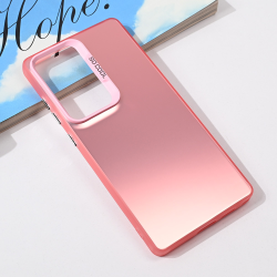 Futrola providna za Samsung S938 Galaxy S25 Ultra roze.
